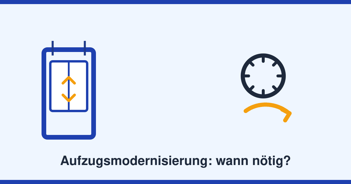 Aufzugsmodernisierung: Wann sie nötig wird und woran Sie es erkennen
